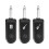 (Black) 2.4G Wireless Guitar Pickup Transceiver Plug Play for 6.35mm Audio Interface Elec Instr B 1