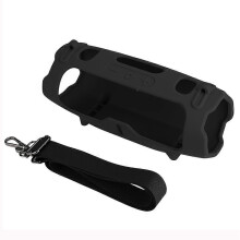 (Black) TXESIGN Przenośne silikonowe etui ochronne do głośnika Bluetooth JBL Charge 6, czarne