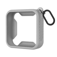 (Silver gray) Silicone Cover for Marshall Willen II Speaker Shockproof Anti-Fall Travel Case Sleeve A