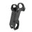 Mountain Bike Stem 90mm -17 Degree Black CNC Hollow Glossy Replaceable 5