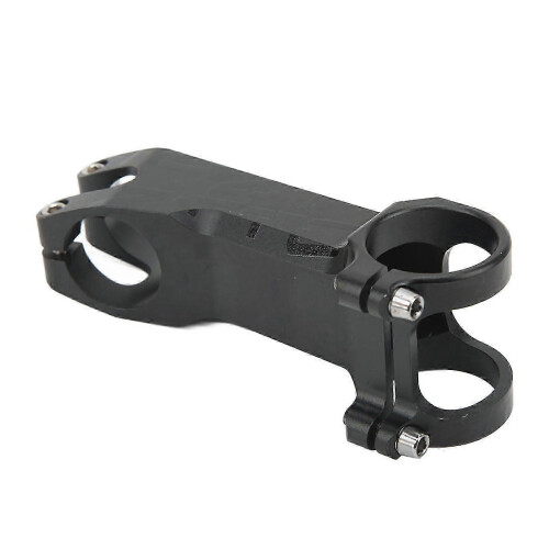 Mountain Bike Stem 90mm -17 Degree Black CNC Hollow Glossy Replaceable 2