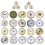 Clock Insert 70mm 80mm 90mm Gold Silver Roman Arabic Quiet 7