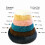 Round plush dog bed winter warm washable for small medium 7