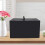 Black Microwave Cover Protector Dustproof Indoor Outdoor Kitchen Appliance 2