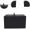 Black Microwave Cover Protector Dustproof Indoor Outdoor Kitchen Appliance 5