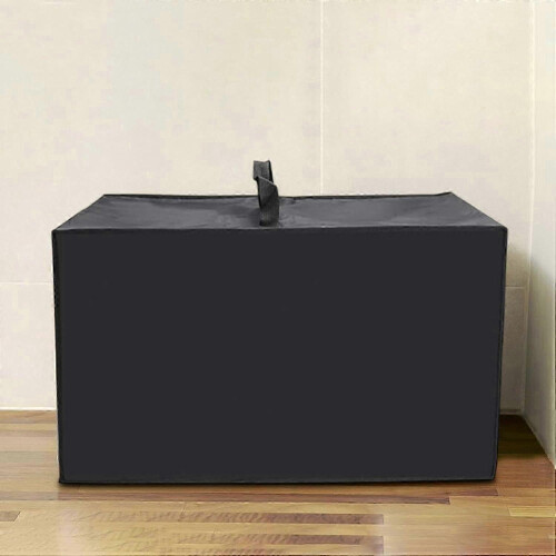 Black Microwave Cover Protector Dustproof Indoor Outdoor Kitchen Appliance 2