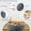 Round Pet Bed for Large to Medium Dogs, Super Soft, 6 Sizes 5