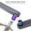 2Pcs Left Right Bicycle Pedal Extenders Spacers s202412243241 5