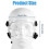 Protection nasale de sport avec garde ajustable 2