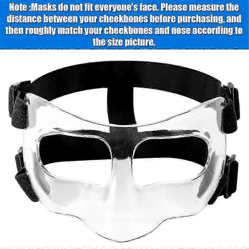 Protection nasale de sport avec garde ajustable 2