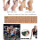 Ginocchiera con protezioni per menisco e rotula per jogging e basket, unisex. 4