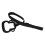 1Pair Kids Pull Up Rings with Adjustable Straps 331lb Capacity Black 2