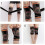 Ginocchiera con protezioni per menisco e rotula per jogging e basket, unisex. 5