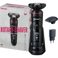 Afeitadora Eléctrica Rotativa para Hombre 360 Impermeable — afeitadora barba beurer, maquinilla afeitar ducha