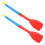 Plastic Throwing Javelin 2Pcs Kids Training Prop Practice 2