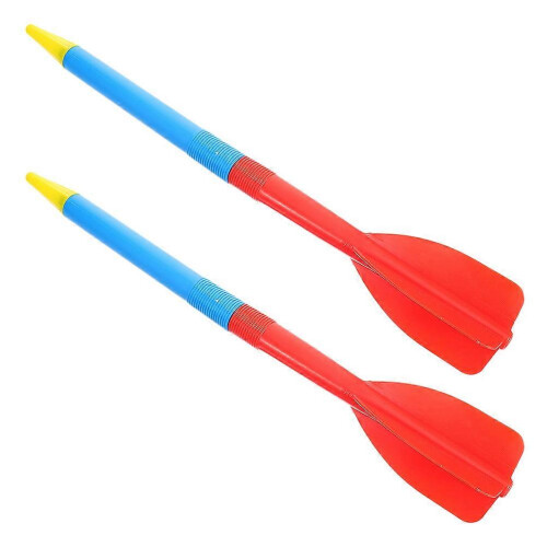 Plastic Throwing Javelin 2Pcs Kids Training Prop Practice 1