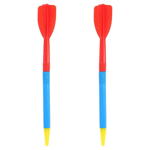 Plastic Throwing Javelin 2Pcs Kids Training Prop Practice 2
