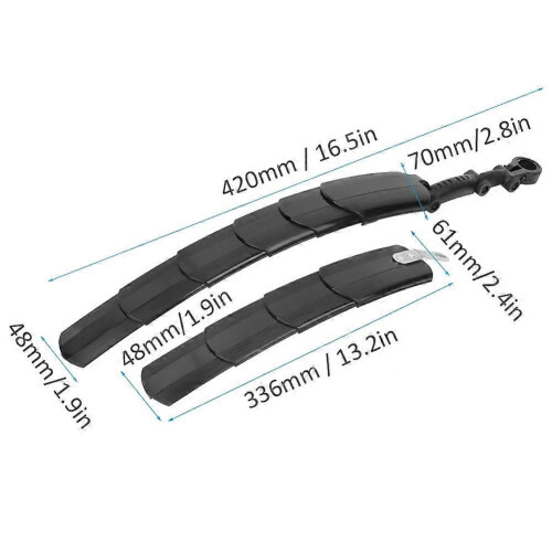 Universal Foldable Stretchable Mudguard for Mountain Bike B Type 2