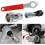 Chain Whip Cassette Removal Tool Kit with Crank Extractor Freewheel Spanner 4