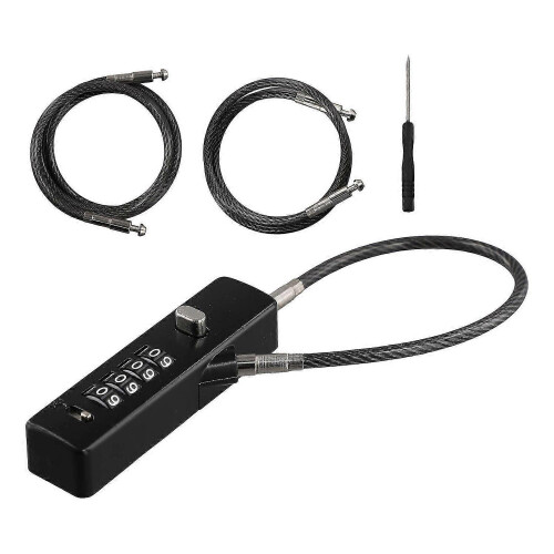 4-Digit Combination Cable Lock for Cabinets 2