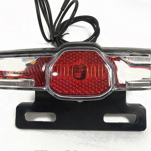 E-Bike Tail Light with Turn/Brake Light 12-80V 6Pin 1