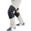 Motorcycle Knee Warmers Windproof Pad Sleeve Protector Winter Riding 1set black 4