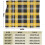 Yellow Black Plaid Fleece Throw Blanket 80"x60" 3