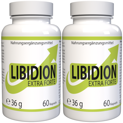 Libidion Extra Forte - 120 Kapsułek (2x 60 Kapsułek), Opakowanie 2 szt.