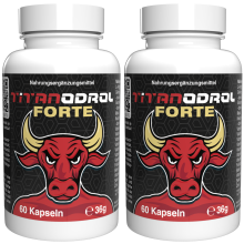 Titanodrol Forte - 120 Kapsułek (2x 60 Kapsułek), Opakowanie 2 szt.