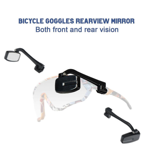 1Pcs Cycling Eyeglass Mirror Blast-Resistant Universal Rear View 2