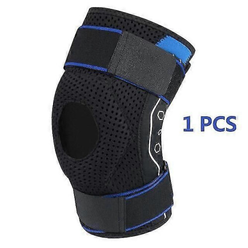 1 PCS Breathable Knee Brace Sleeve with Side Stabilizer Patella Pad for Work 1