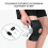 1 PCS Breathable Knee Brace Sleeve with Side Stabilizer Patella Pad for Work 3