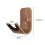 Supporto da parete in legno per skateboard, appendiabiti e espositore 2