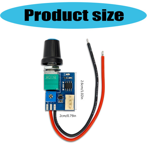 Computer Cooling Fan PWM Speed Controllers Module 12V 4Pin 2