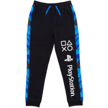 (11-12 Years) PlayStation Lounge Pants (Boys Black)