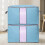 Clothes Organizer Bag Blue Non-Woven with Clear Window 1 4