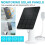 Solar Panel Charger for Doorbell Camera Compatible with 6