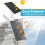 Solar Panel Charger for Doorbell Camera Compatible with 7