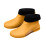 Botas de chuva impermeáveis femininas de cano curto e cano largo. 4
