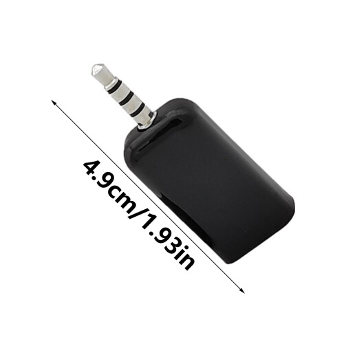 3,5 mm til USB-biladapter til afspilning af musik fra USB-drev 2