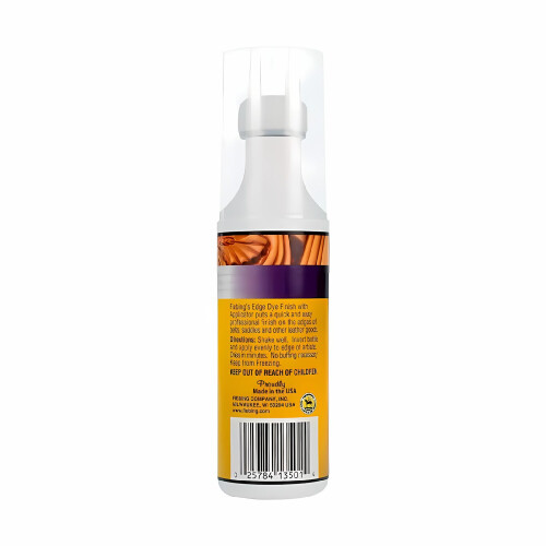 Fiebing's Black Edge Dye Finish - Professional Colour with Applicator 4oz 2