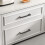 Black Square Bar Cabinet Pulls Stainless Steel 4in 2-Pack 3