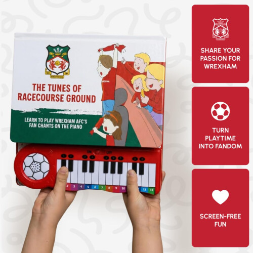 Fans Legacy Wrexham AFC Wrexham Fan Chants Piano Book 1