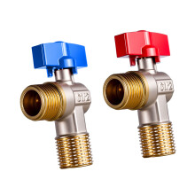 Waterstroomregelkleppen Hoekkranen met hoog debiet-Rood en blauw