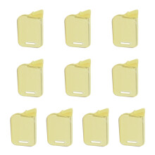 10-pack multifunctionele ruilkaartverdelers voor-Geel