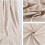 Geweven gestreepte stof, beige, 2 meter 4