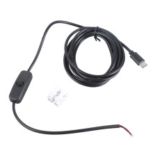 Type CREATE Link To 2 Pin Bare End Power Wire With Change-2.2m