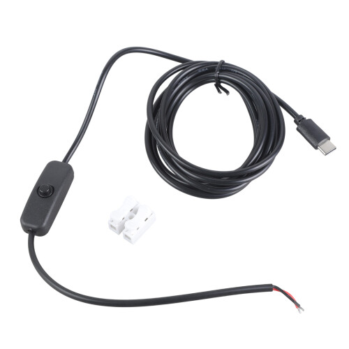 Type CREATE Link To 2 Pin Bare End Power Wire With Change-2.2m