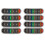 Temperature Display Sticker Thermometers Sticker-8 pieces 1