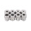 8Pcs Stainless Steel Drill Bushings Set With 3-10mm Inner 1